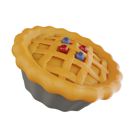 Tortenkuchen  3D Icon