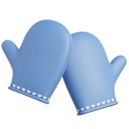 Küchenhandschuhe  3D Icon