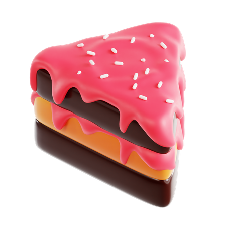 Kuchenstück  3D Icon