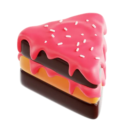 Kuchenstück  3D Icon