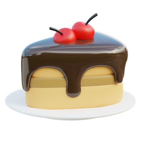 Kuchenstück  3D Icon