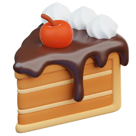 Kuchenstück  3D Icon