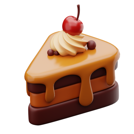 Kuchenstück  3D Icon