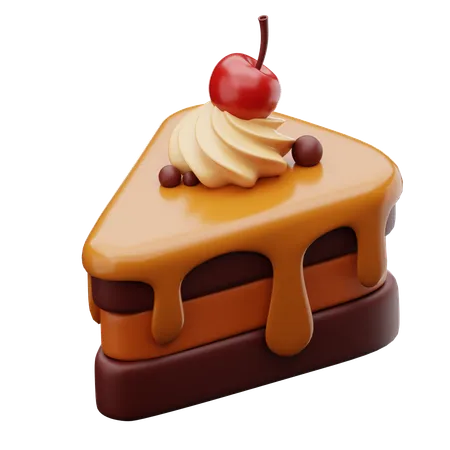 Kuchenstück  3D Icon