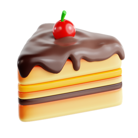 Kuchenstück  3D Icon