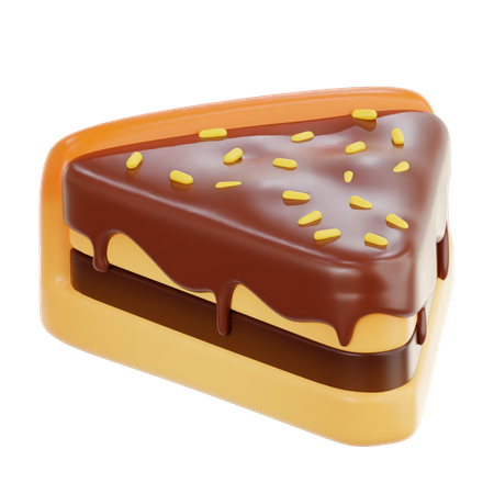 Kuchenstück  3D Icon