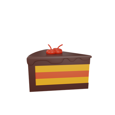 Kuchenstück  3D Icon