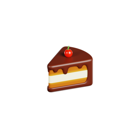 Kuchenstück  3D Icon
