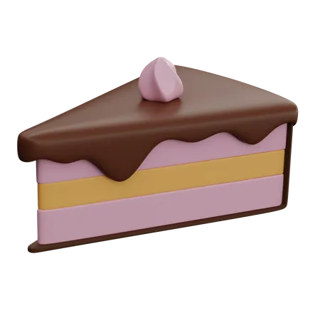 Kuchenstück  3D Icon