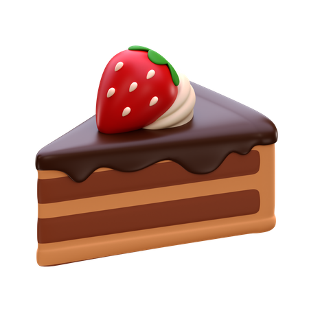 Kuchenstück  3D Icon