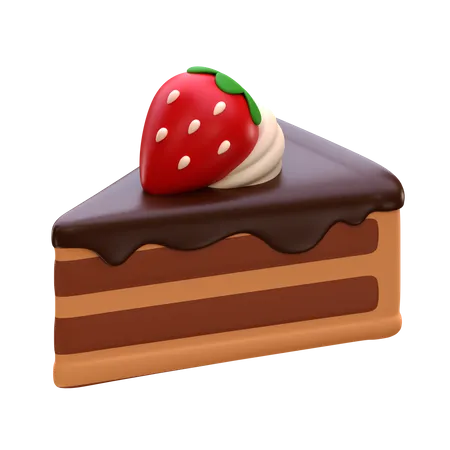 Kuchenstück  3D Icon