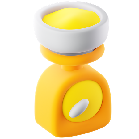 Küchenwaage  3D Icon