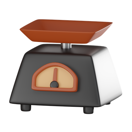Küchenwaage  3D Icon