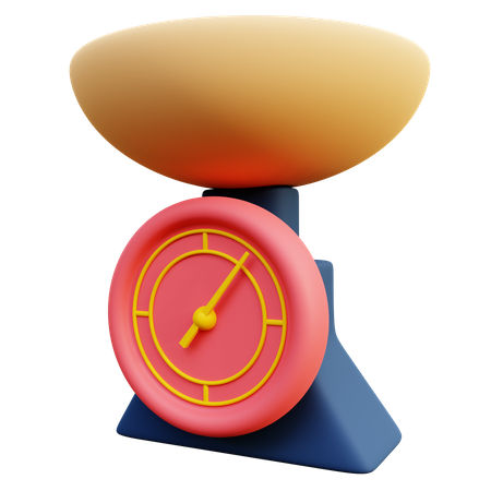 Küchenwaage  3D Icon