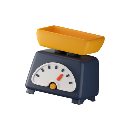 Küchenwaage  3D Icon