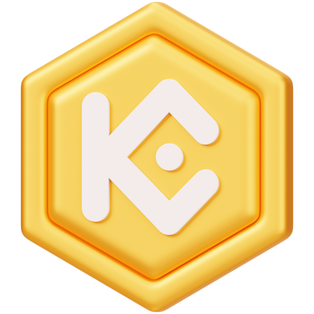 KuCoin (KCS)  3D Icon