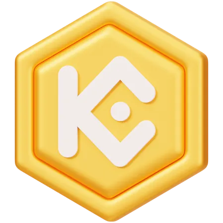 KuCoin (KCS)  3D Icon