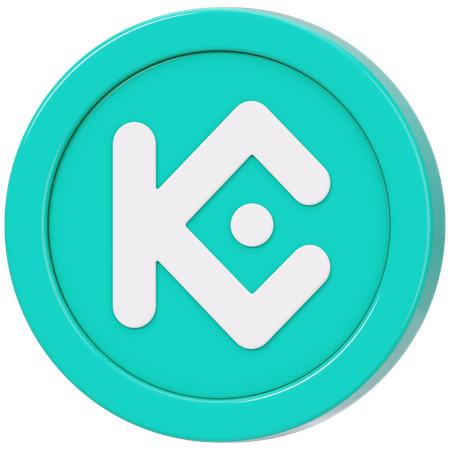 KuCoin (KCS)  3D Icon