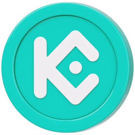 KuCoin (KCS)  3D Icon