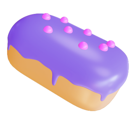 Kue balok  3D Icon