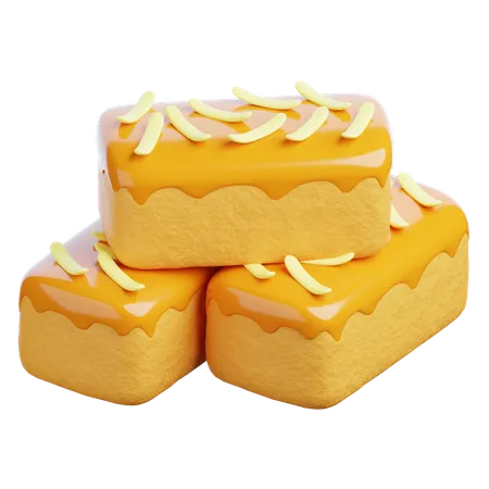 Kue Kastengel  3D Icon