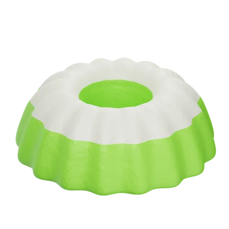 Kue Putu Ayu  3D Icon