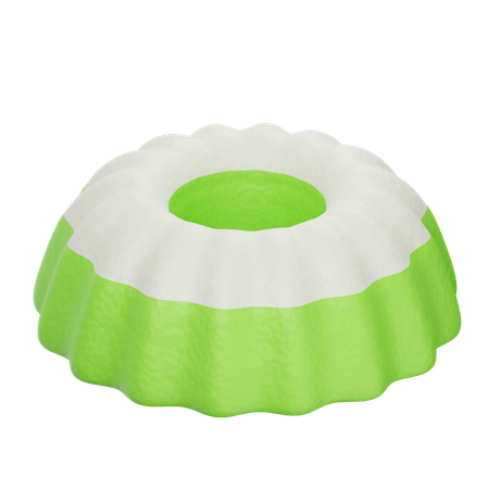 Kue Putu Ayu  3D Icon