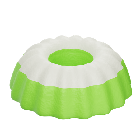 Kue Putu Ayu  3D Icon