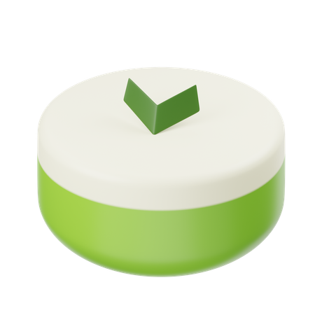 Kue Talam  3D Icon