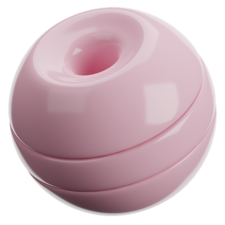 Kugel, abstrakt, form  3D Icon