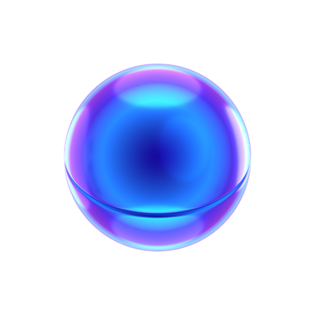 Kugel, abstrakt, form  3D Icon