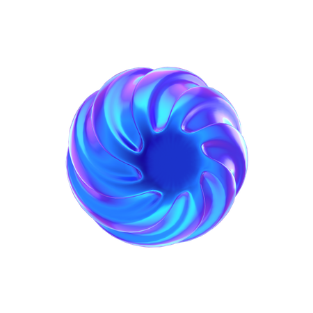 Kugel, abstrakt, form  3D Icon