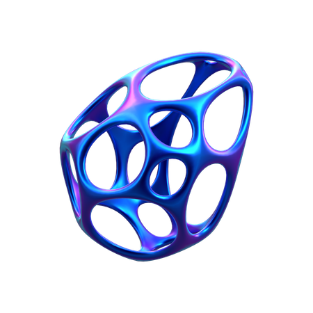 Kugelringform  3D Icon