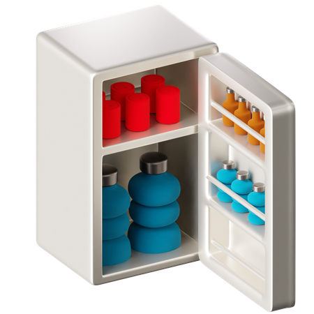 Kühlschrank  3D Icon