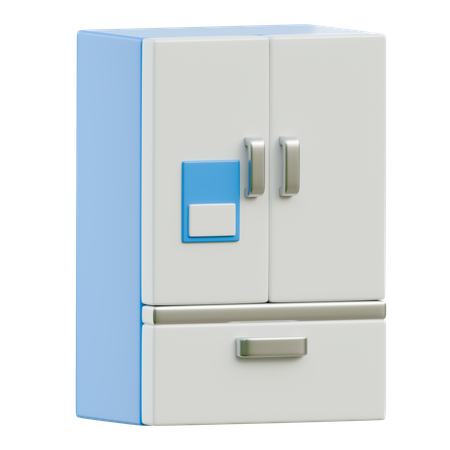 Kühlschrank  3D Icon