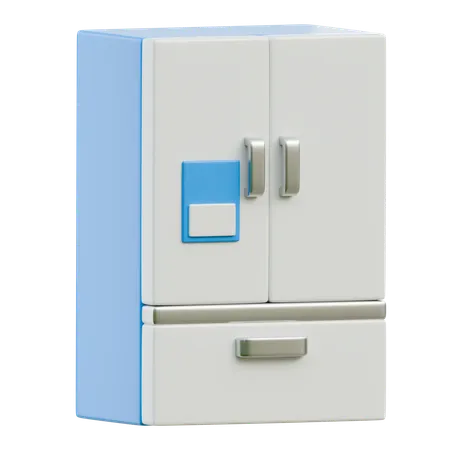 Kühlschrank  3D Icon