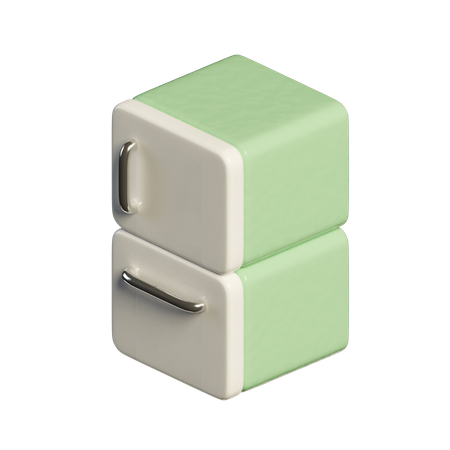 Kühlschrank  3D Icon