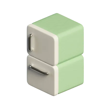 Kühlschrank  3D Icon