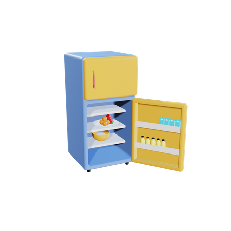 Kühlschrank  3D Icon
