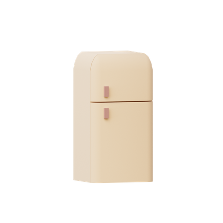 Kühlschrank  3D Illustration