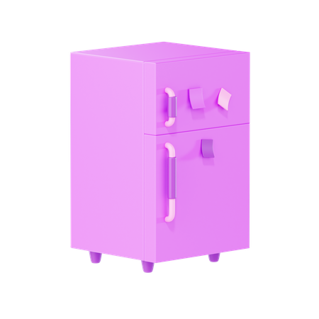 Kühlschrank  3D Illustration