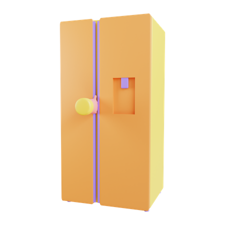 Kühlschrank  3D Illustration