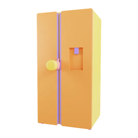 Kühlschrank  3D Illustration