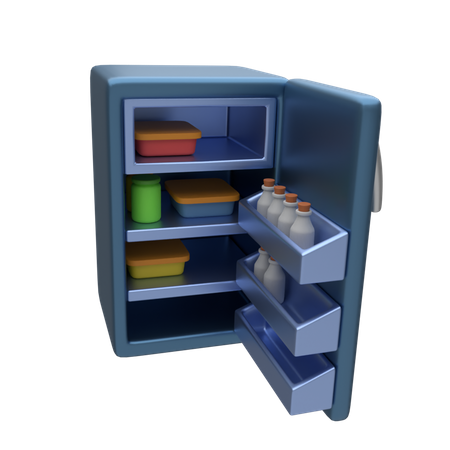 Kühlschrank  3D Icon