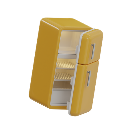 Kühlschrank  3D Icon