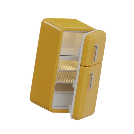 Kühlschrank  3D Icon