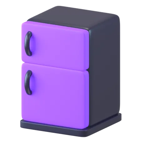 Kühlschrank  3D Icon