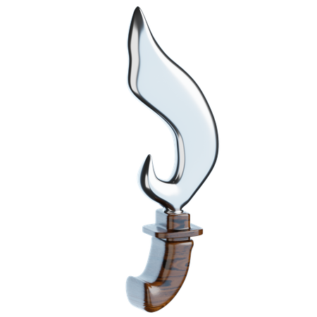 Kujang  3D Icon