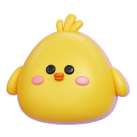 Küken  3D Icon