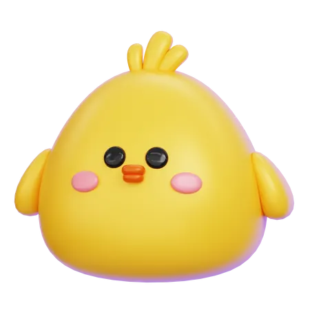 Küken  3D Icon
